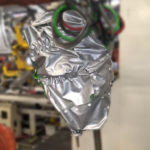 housse protection robot cover ferrage ignifuge tissu texalis a base aramide ASP eulmont