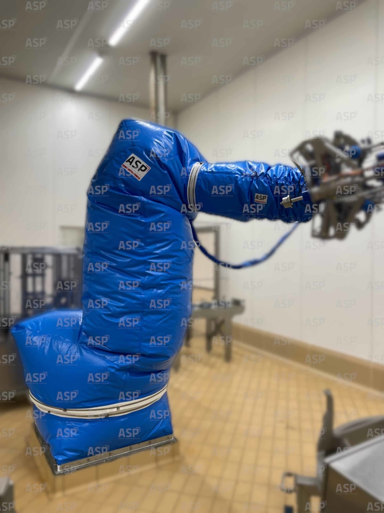 Robot cover to protect against water ingress