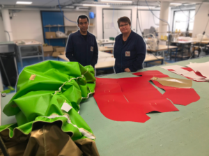 Navid and angelique manufactures for the first time a cover in Tifon Green