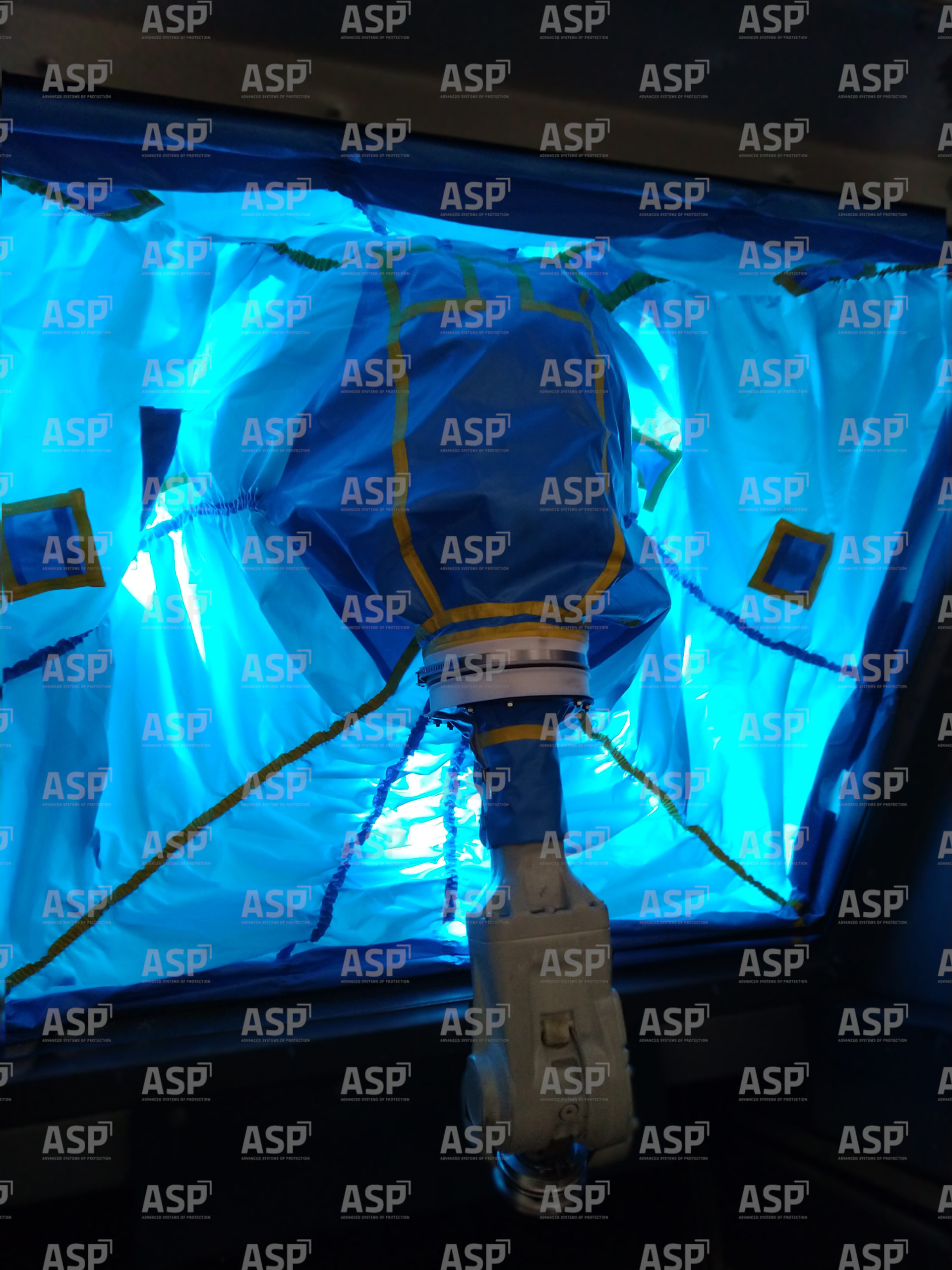 Sandblasting and Shotblasting Robot Cover ASP Protection